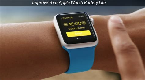 7 Tips to Improve Apple Watch Battery Life on WatchOS 3