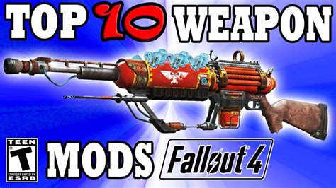 Fallout 4 Top 10 New Vegas WEAPON Mods - YouTube