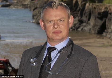 Slimline Doc Martin: Clunes loses a stone after picking up a virus ...