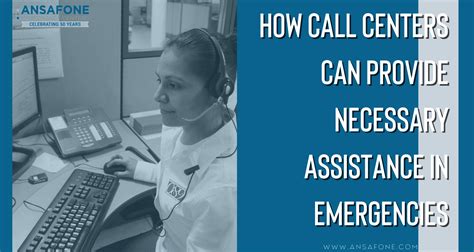 How Call Centers Can Provide Necessary Assistance in Emergencies ...