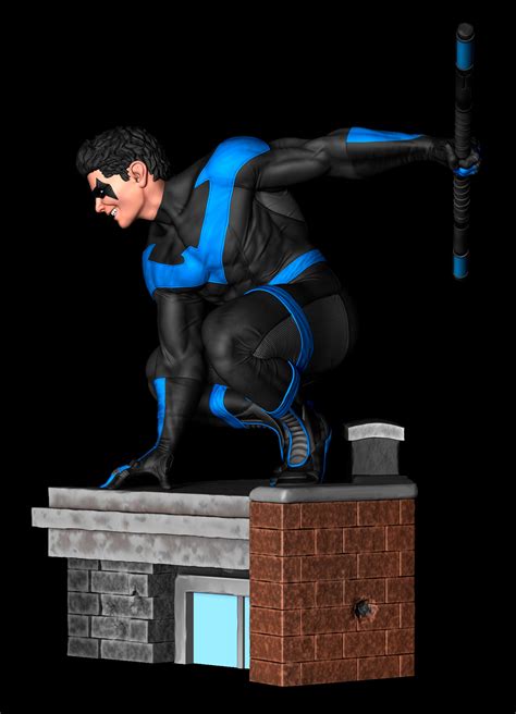 Nightwing fan art - ZBrushCentral