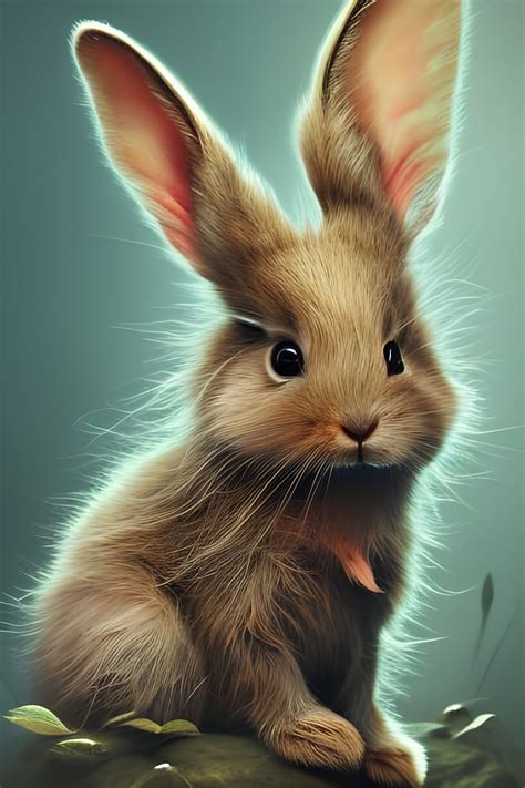 Baby Bunny - AI Generated Artwork - NightCafe Creator