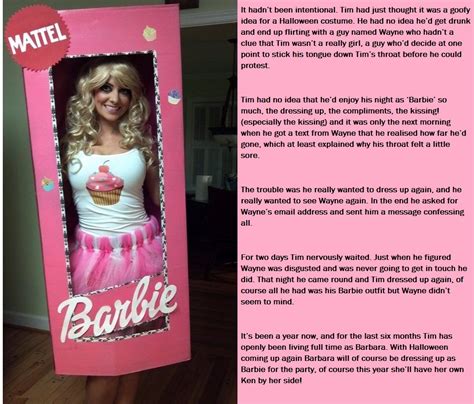 Misty Steele's TG captions: He's a Barbie Girl!