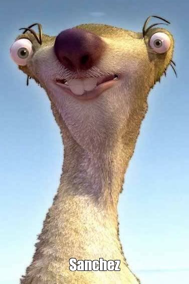 Create meme "sid ice age funny similarities, ice age, sid the sloth pictures" - Pictures - Meme ...