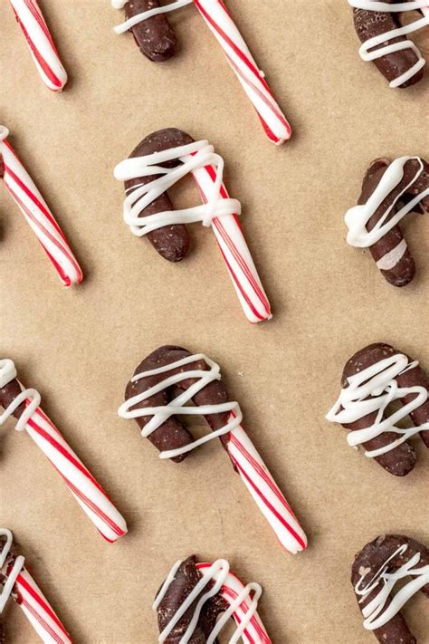 Chocolate Dipped Candy Canes Recipe - Dinner, then Dessert