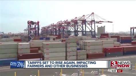 Tariff increases from trade war impacting farmers and other businesses