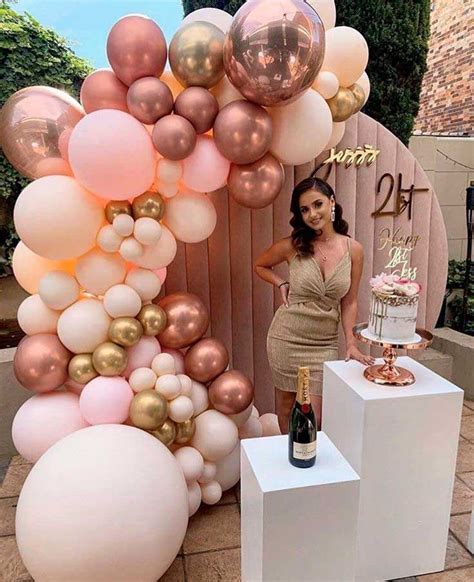 Rose Gold 125 Pack DIY Balloon Arch Kit | Garland Party Decorations ...