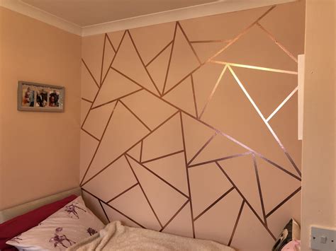 Awesome Wall Paint Design Ideas With Tape 2023