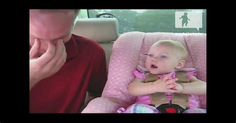 Mom Asks Her Baby A Question, And Her Response Makes Dad Laugh Out Loud...