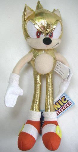 Large Sonic the Hedgehog Plush Doll - Super Gold Sonic 25in Plush Doll Figure @ NiftyWareHouse