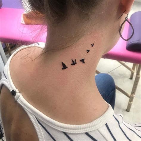 Cute And Artistic Bird Tattoo Designs You Want To Try Next Neck | My ...