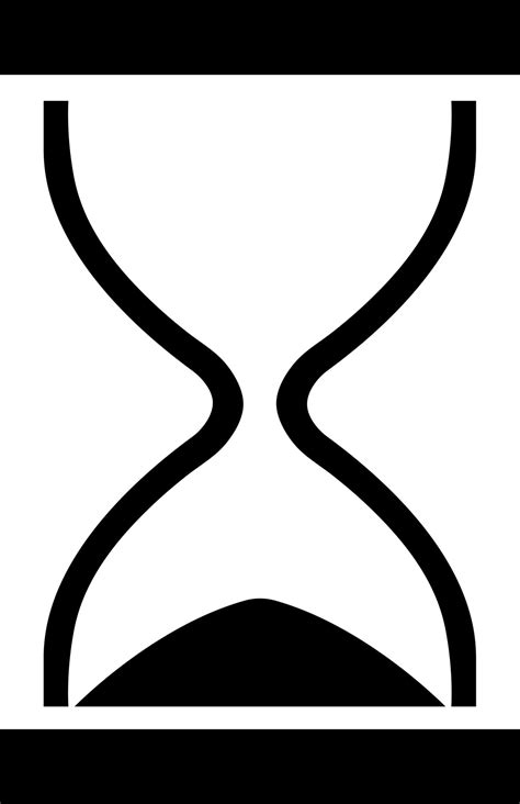 Glyph hourglass icon or symbol. 24255089 Vector Art at Vecteezy