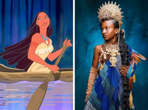 14 Disney Princess Reimagines In Beautiful Black Hairstyles