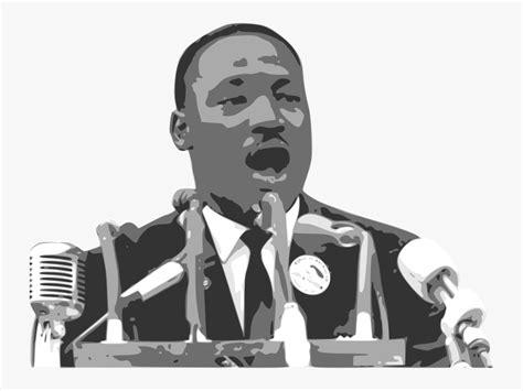 Martin Luther King Jr Png - Martin Luther King Speech Cartoon , Free ...