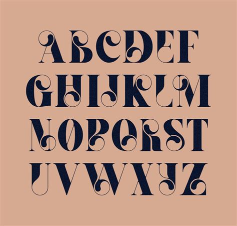 Art Deco Fonts In Word - Download Free Mock-up