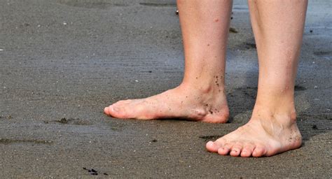 Bare Feet In The Sand Free Stock Photo - Public Domain Pictures