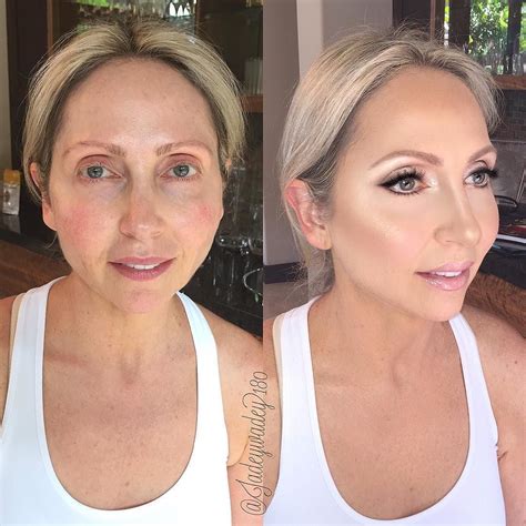 Mother of the GroomExtra highlighted & glowing airbrush skin for this beauty! {How stunning is ...