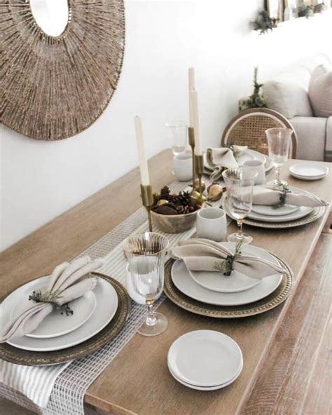 Neutral Everyday Table Setting - Soul & Lane