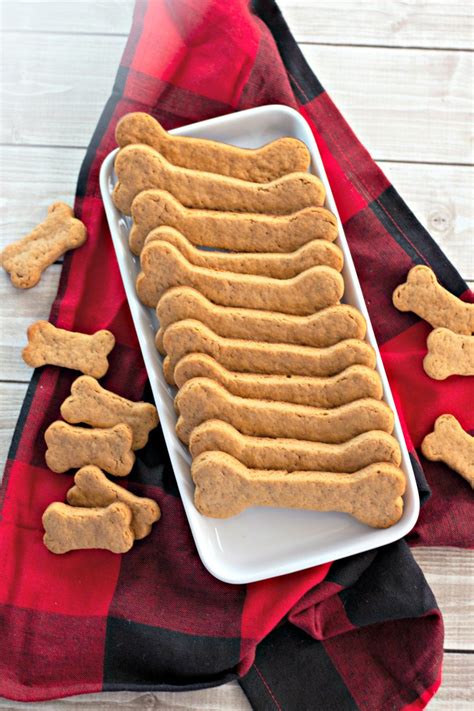 Homemade Dog Treats - Dog Treat Recipe Made With Only 5 Ingredients! | Recipe | Dog biscuit ...