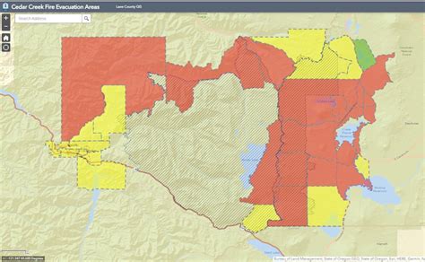 Cedar Creek Fire evacuation area grows: Oakridge at Level 2, Conflagration Act declared, Hwy. 58 ...