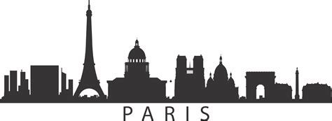 Paris clipart skyline, Paris skyline Transparent FREE for download on ...