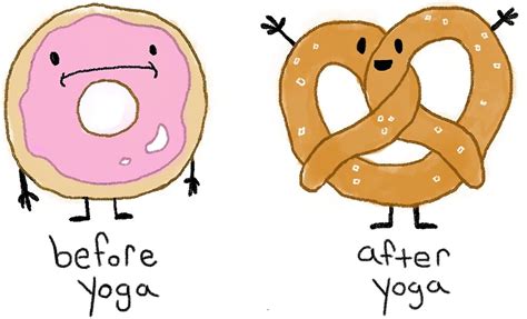 "Yoga Donut, Yoga Pretzel!" by Kelly Matten | Redbubble