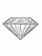 Diamond Coloring Page Pages  Vrogueco sketch template