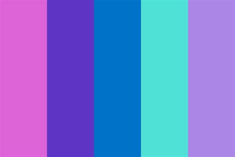 mermaid colors Color Palette