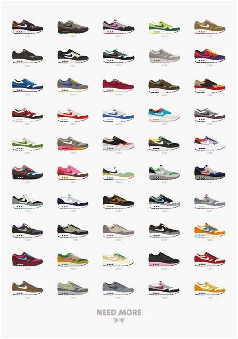 Nike Air Max One - colors | Chaussures nike gratuites, Affiche nike, Nike air huarache