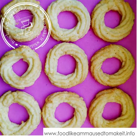 danish coconut butter cookies recipe | FOOD LIKE AMMA USED TO MAKE IT