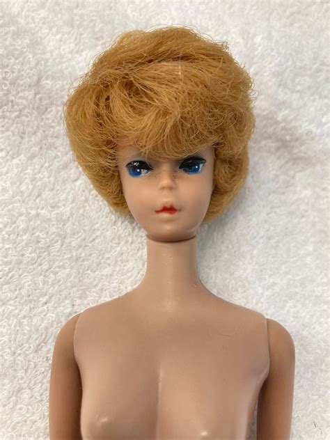 Vintage 1960's Ish Midge Barbie Doll With Strawberry Blonde Bubble Hair ...