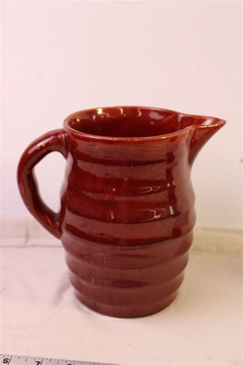 (2) Medalta Pottery Pitchers