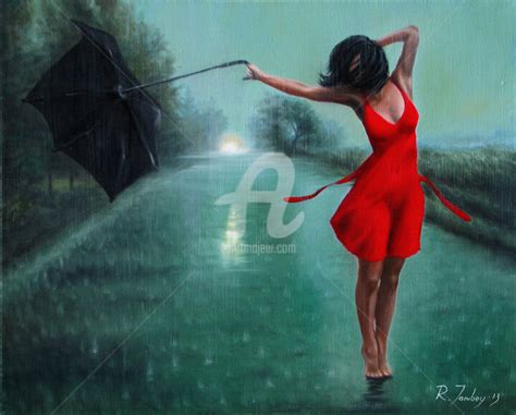 Dancing in the rain (My Oil Paintings)