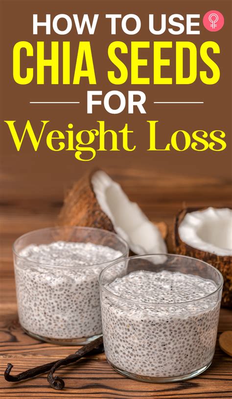 Chia seeds for weight loss how they work diet recipes – Artofit