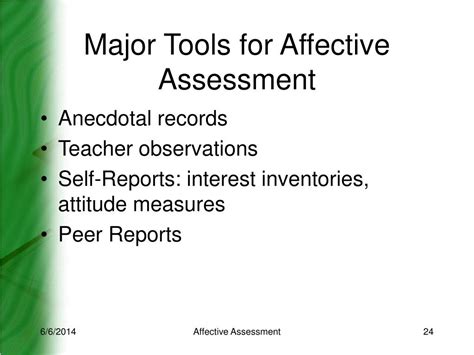 PPT - Affective Assessment PowerPoint Presentation, free download - ID:1211181