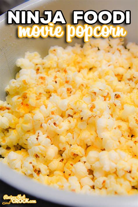 Are you looking for a way to make movie popcorn at home? Our Ninja Foodi Popcorn Recipe is a su ...