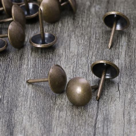 Antique Brass Upholstery Nails Furniture Tacks Pushpins Hardware Decor - Buy Sofa Pin Nails ...