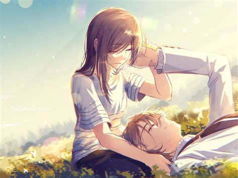 Beautiful Anime Couple Wallpapers - Top Free Beautiful Anime Couple Backgrounds - WallpaperAccess