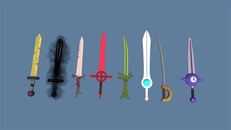 Finn's Swords - Download Free 3D model by penqin (@pinqin) [93328d8] - Sketchfab