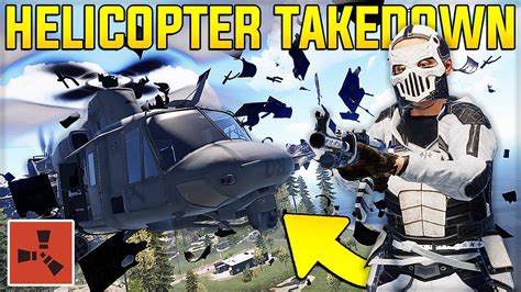 TAKING DOWN the PATROL HELICOPTER in our NEW RUST HELI TOWER! - Rust ...