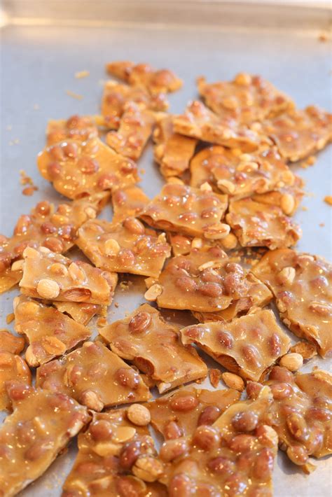 Easy Homemade Peanut Brittle - Our Favorite Christmas Treat - The Unlikely Hostess