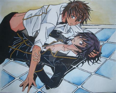 Lelouch and Suzaku by kael1030 on DeviantArt