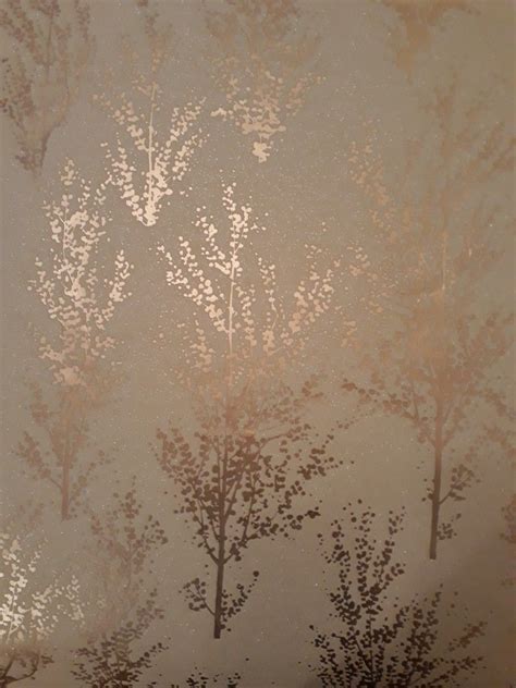 Wallpaper from B&Q in rose gold | Rose gold wall paint, Rose gold wallpaper, Gold textured wallpaper