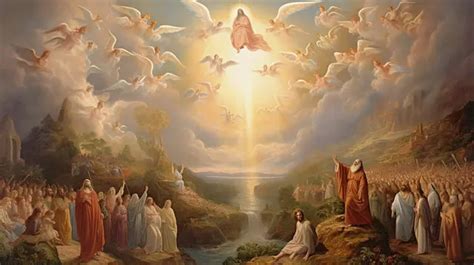 Jesus Ascends To Heaven Background Images, HD Pictures and Wallpaper For Free Download | Pngtree