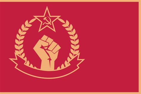 Random Soviet flag design that came into mind : r/leftistvexillology