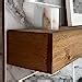Amazon.com: URBANDI Modern Fireplace Mantel, Contemporary, Floating Mantle, Shelf, Hand Crafted ...