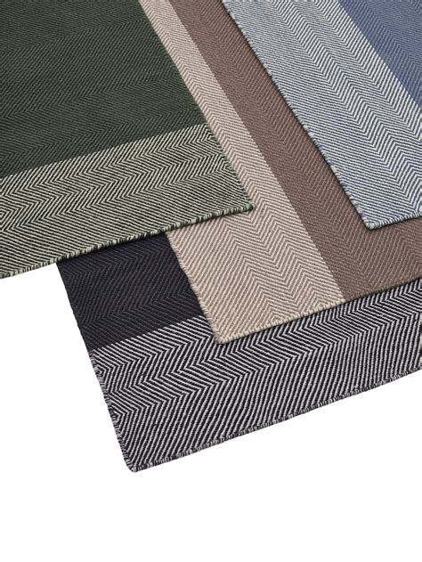 Varjo Rug | A rug in 100% New zealand wool | Muuto, Herringbone hardwood floors, Rugs