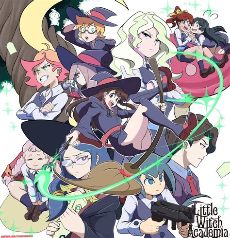 Fanmade Little Witch Academia Poster Art : r/LittleWitchAcademia