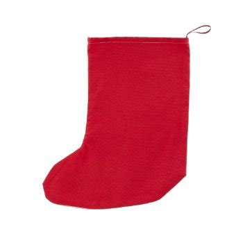 Funny Santa Coal Small Christmas Stocking | Zazzle