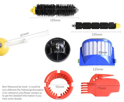 Wholesale Replacement Vacuum Cleaner Parts Set For Irobots,Room Ba And ...